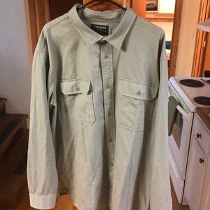 Filson mens 2xl long sleeve shirt